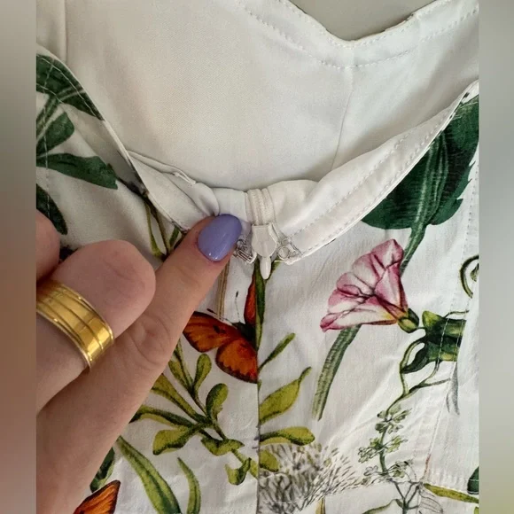 Avec Les Filles Floral Print Dress NWT - Picture 6 of 13